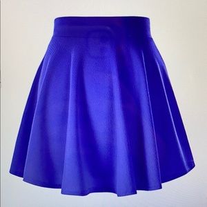 Never worn - NWT. Blue skater skirt
